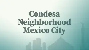 Condesa Neighborhood Mexico City