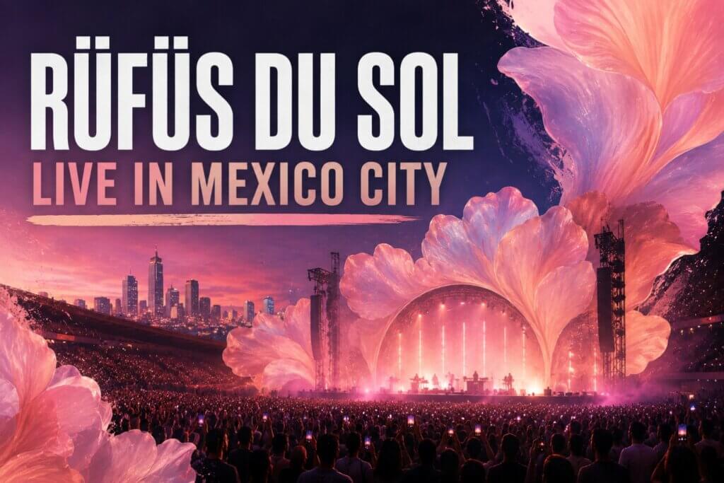 RÜFÜS DU SOL live in Mexico City: Concert date, venue &amp; what to expect