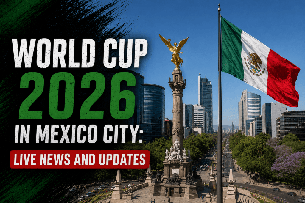 World Cup 2026 in Mexico City: Live News and Updates