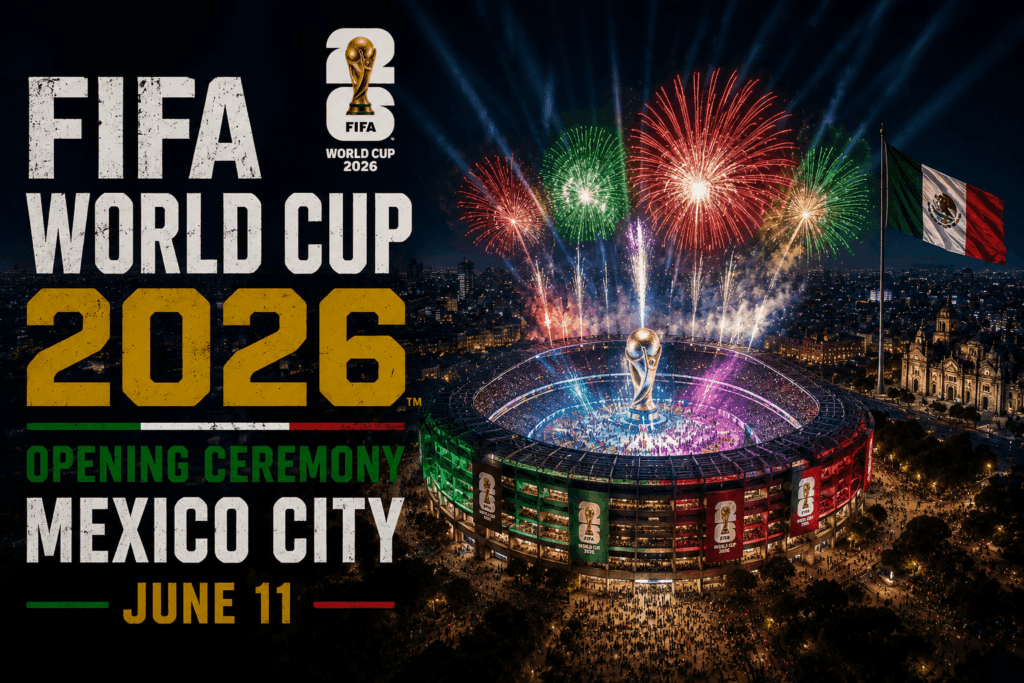 FIFA World Cup 2026 Opening Ceremony: Mexico City June 11