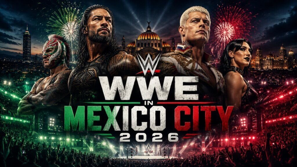 WWE in Mexico City 2026: SmackDown, Triplemanía &amp; Raw at Arena CDMX